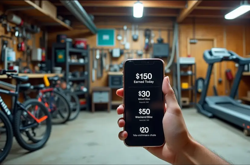 Unused Stuff into passive income 2025- earning screen