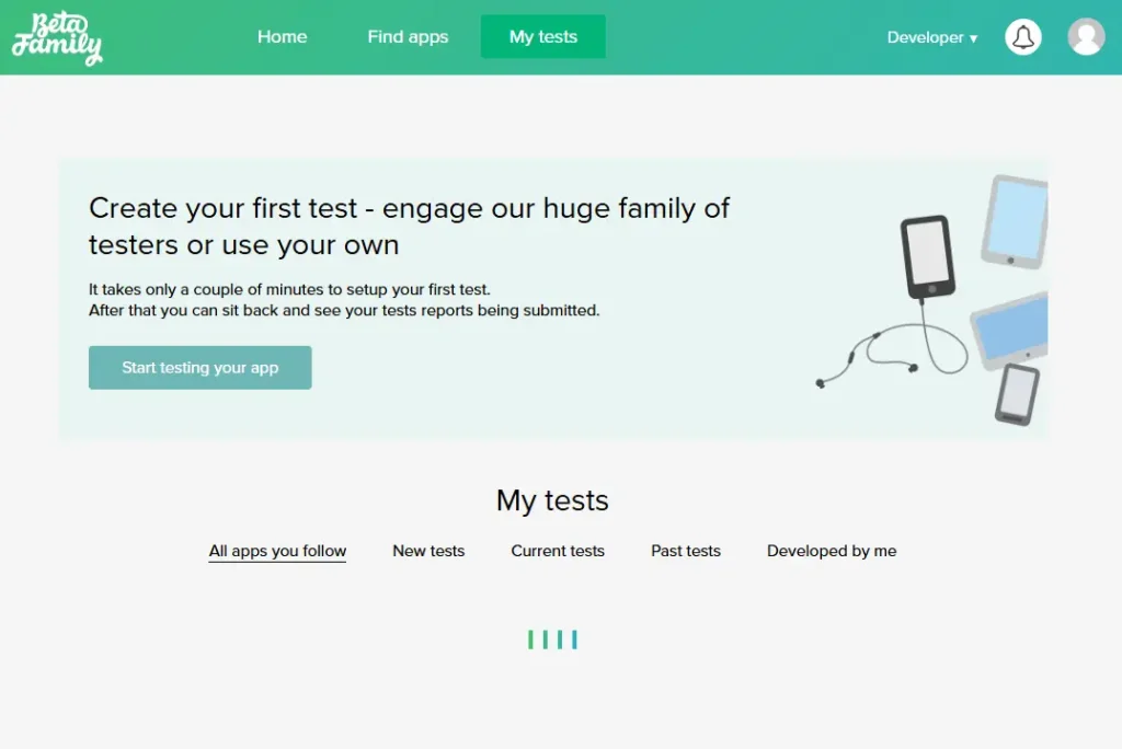 beta family Testing & Report