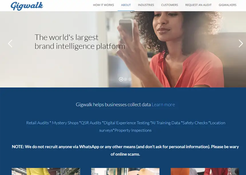 Gigwalk Local Gigs for Real-World Tasks