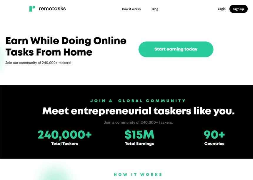 Remotasks Accessible AI Microtasks with Training Support