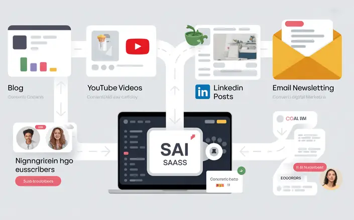 Content-Promotion-Workflow-Affiliate Marketing for AI SaaS Tools 2026