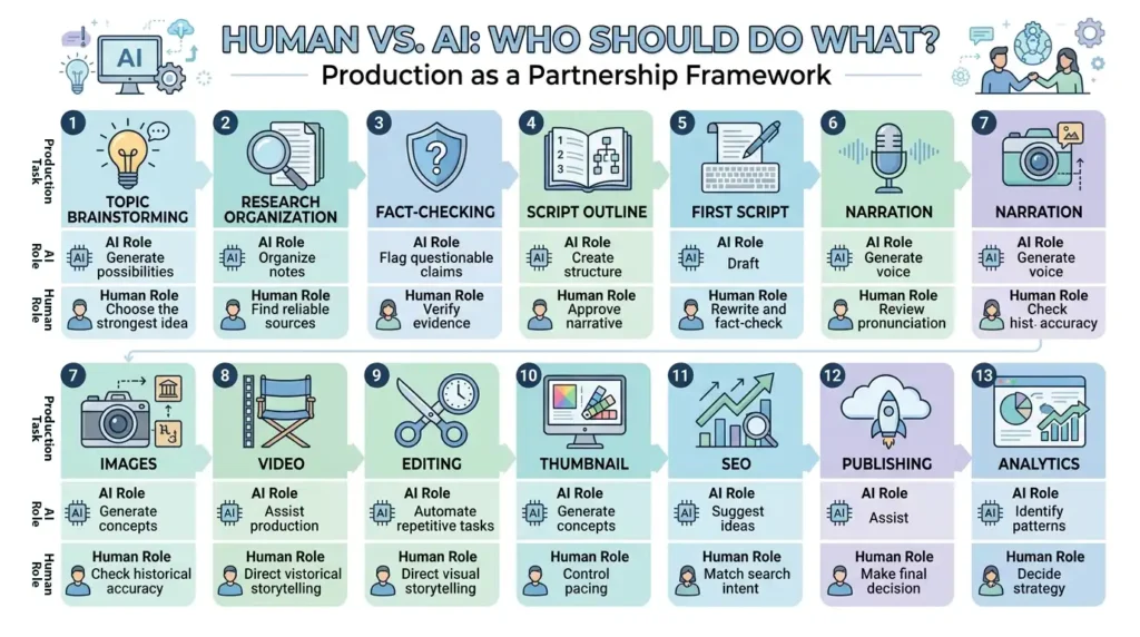 Human vs AI Who Should Do What
